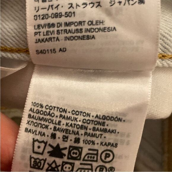 Levi’s cut out Stylish Light Blue Women's Jeans, size 27 - Picture 15 of 15